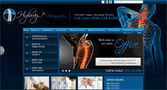 Desktop Screenshot of highway7chiropractic.com